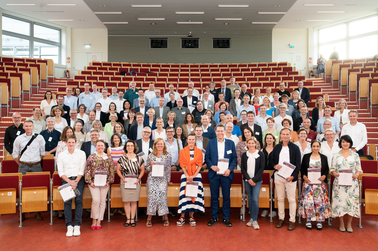 Gruppenfoto der silbernen Jubilar:innen