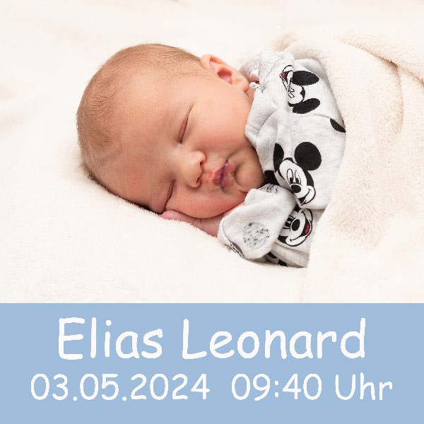 Baby Elias Leonard