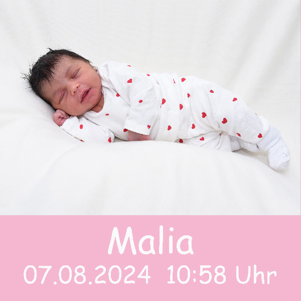 Baby Malia 