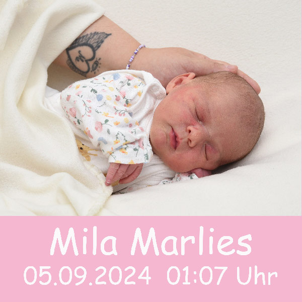 Baby Mila Marlies