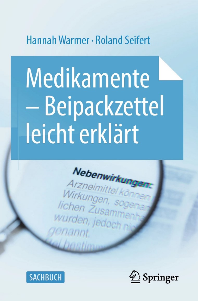 Cover des Buches "Medikamente - Beipackzettel leicht verständlich" von Hannah Warmer und Roland Seifert